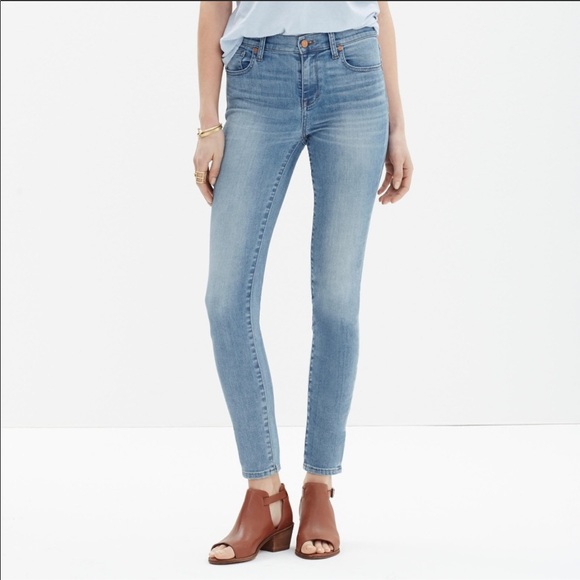 Madewell Denim - Madewell High Riser Skinny Ankle Jeans 25